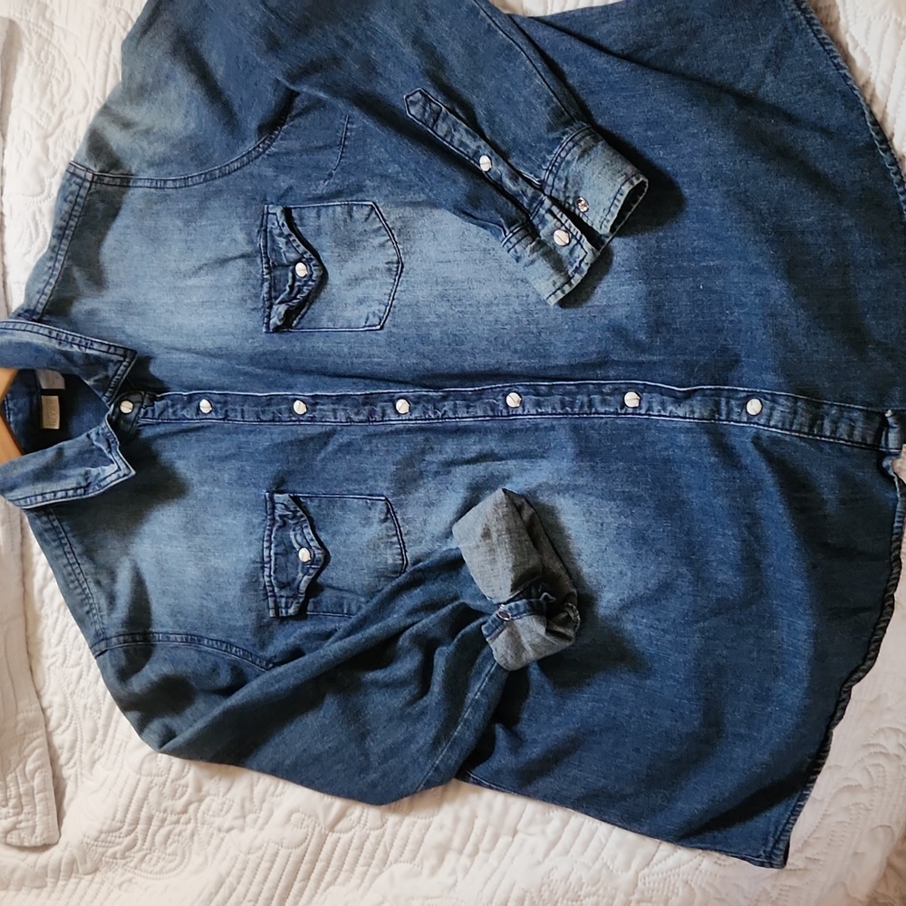 Denim shirt